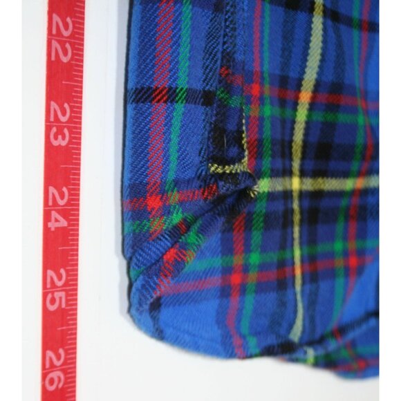 Polo Ralph Lauren Mens S Classic Fit Plaid Cotton Flannel Shirt Heritage Preppy - Picture 7 of 8